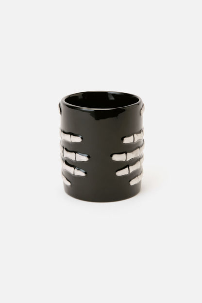 Dangerfield - Skeleton Hand Mug - black