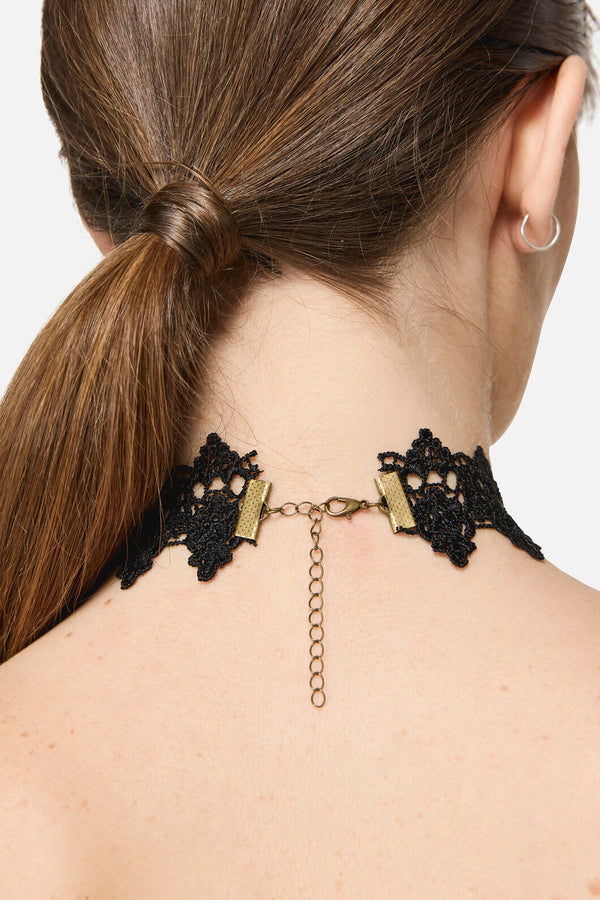 Dangerfield - Gothic Chain Choker - black