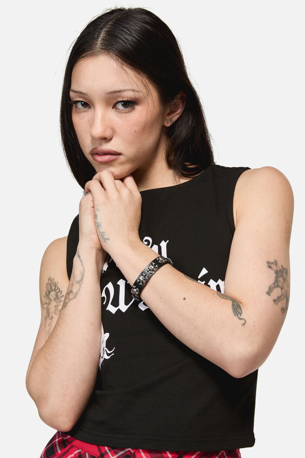 Dangerfield - Pirate Skull Cuff - black