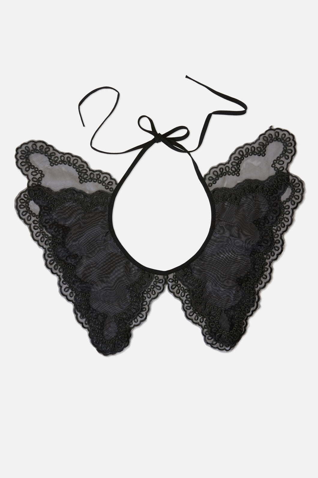 Dangerfield - Black Lace Collar - black