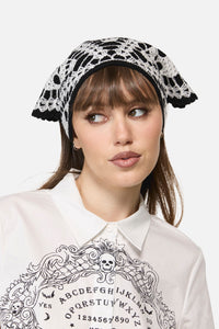 Dangerfield - Skull Head Scarf - black-white
