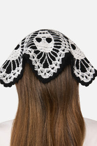 Dangerfield - Skull Head Scarf - black-white