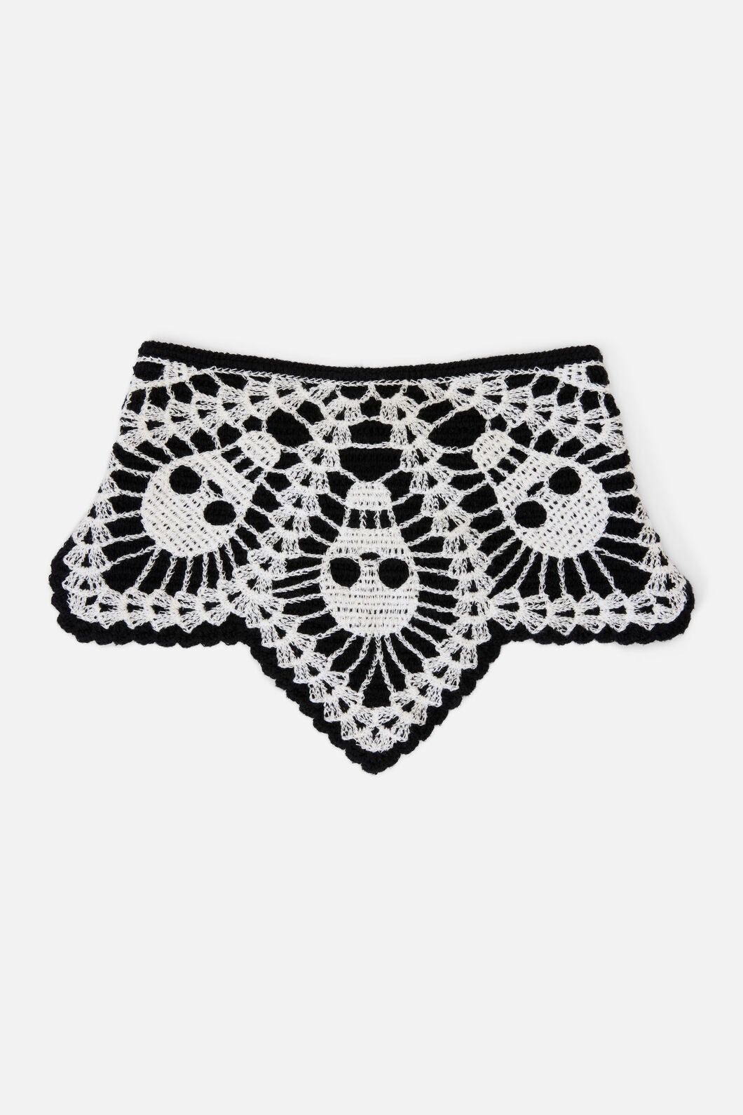 Dangerfield - Skull Head Scarf - black-white
