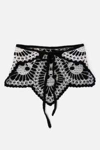 Dangerfield - Skull Head Scarf - black-white
