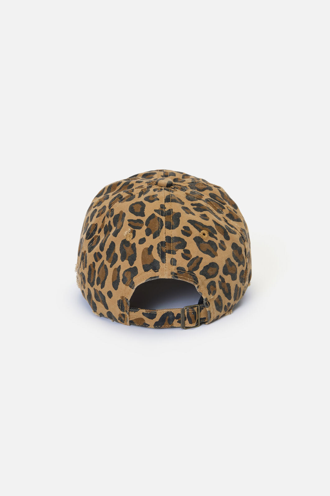 Dangerfield - Distressed Leopard Cap - leopard