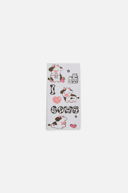 Dangerfield - Cows Sticky Note Set - black-white