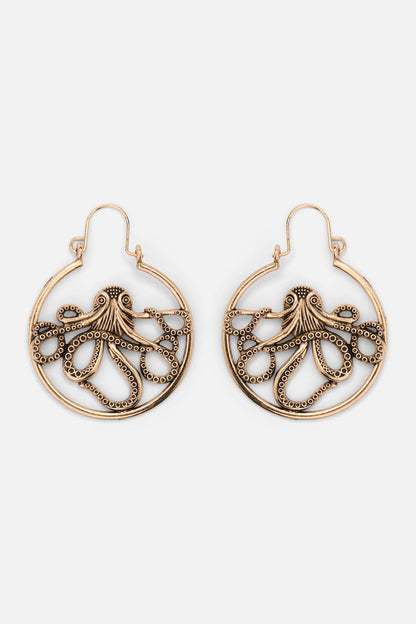 Dangerfield - Octopus Earrings - gold