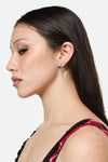 Dangerfield - Double Chain Earrings - silver