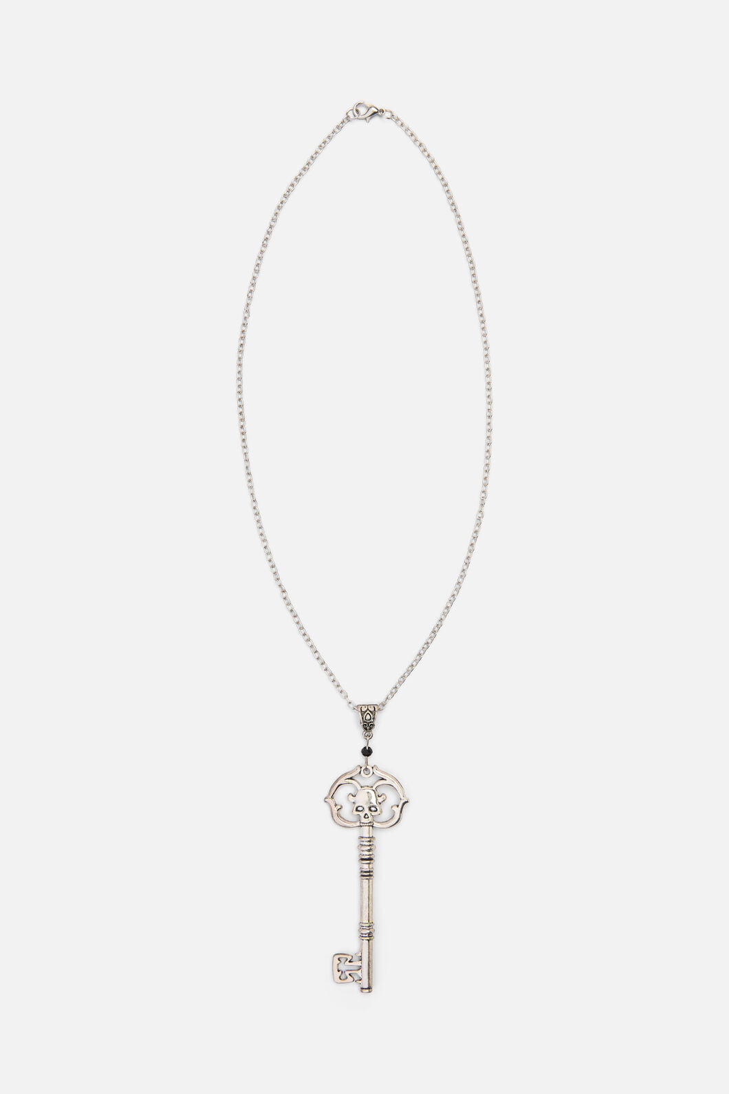 Dangerfield - Key Skull Necklace - silver