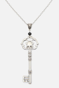 Dangerfield - Key Skull Necklace - silver