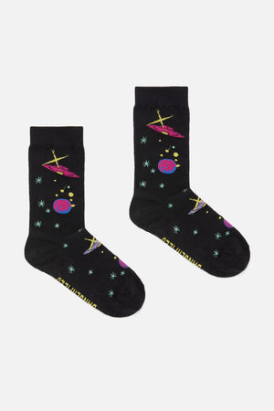 Dangerfield - Galactic Sock - black