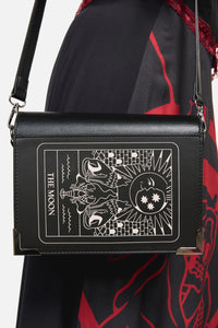 Dangerfield - The Moon Tarot Book Bag - black