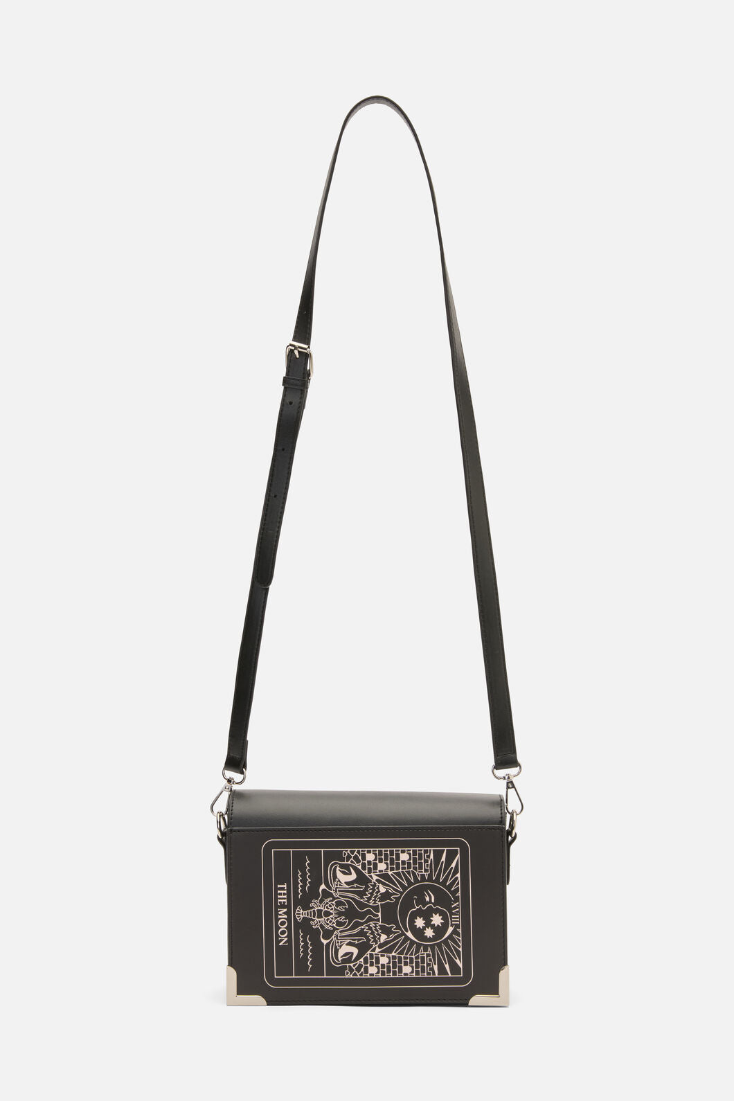 Dangerfield - The Moon Tarot Book Bag - black