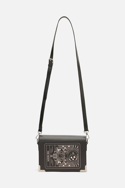 Dangerfield - The Moon Tarot Book Bag - black