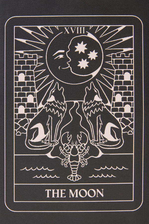 Dangerfield - The Moon Tarot Book Bag - black