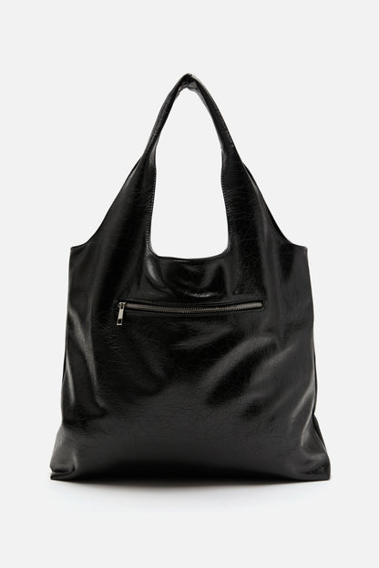 Dangerfield - Stud and Eyelet Tote Bag - black