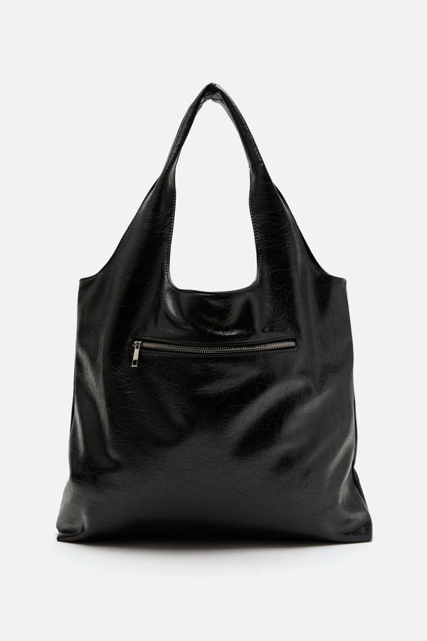 Dangerfield - Stud and Eyelet Tote Bag - black