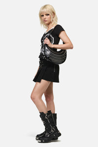Dangerfield - Stud Shoulder Bag - black