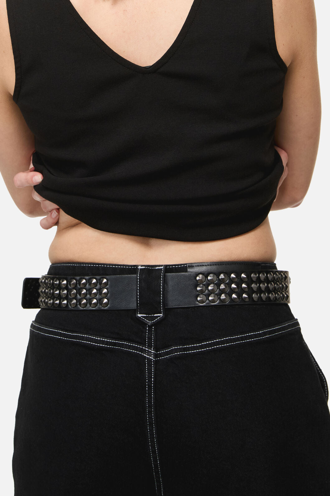 Dangerfield - Scorpion Stud Belt - black