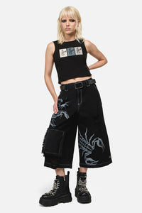 Dangerfield - Scorpion Stud Belt - black