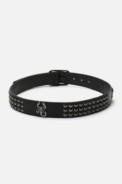 Dangerfield - Scorpion Stud Belt - black