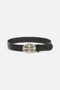 Dangerfield - Cross & Buckle Belt - black