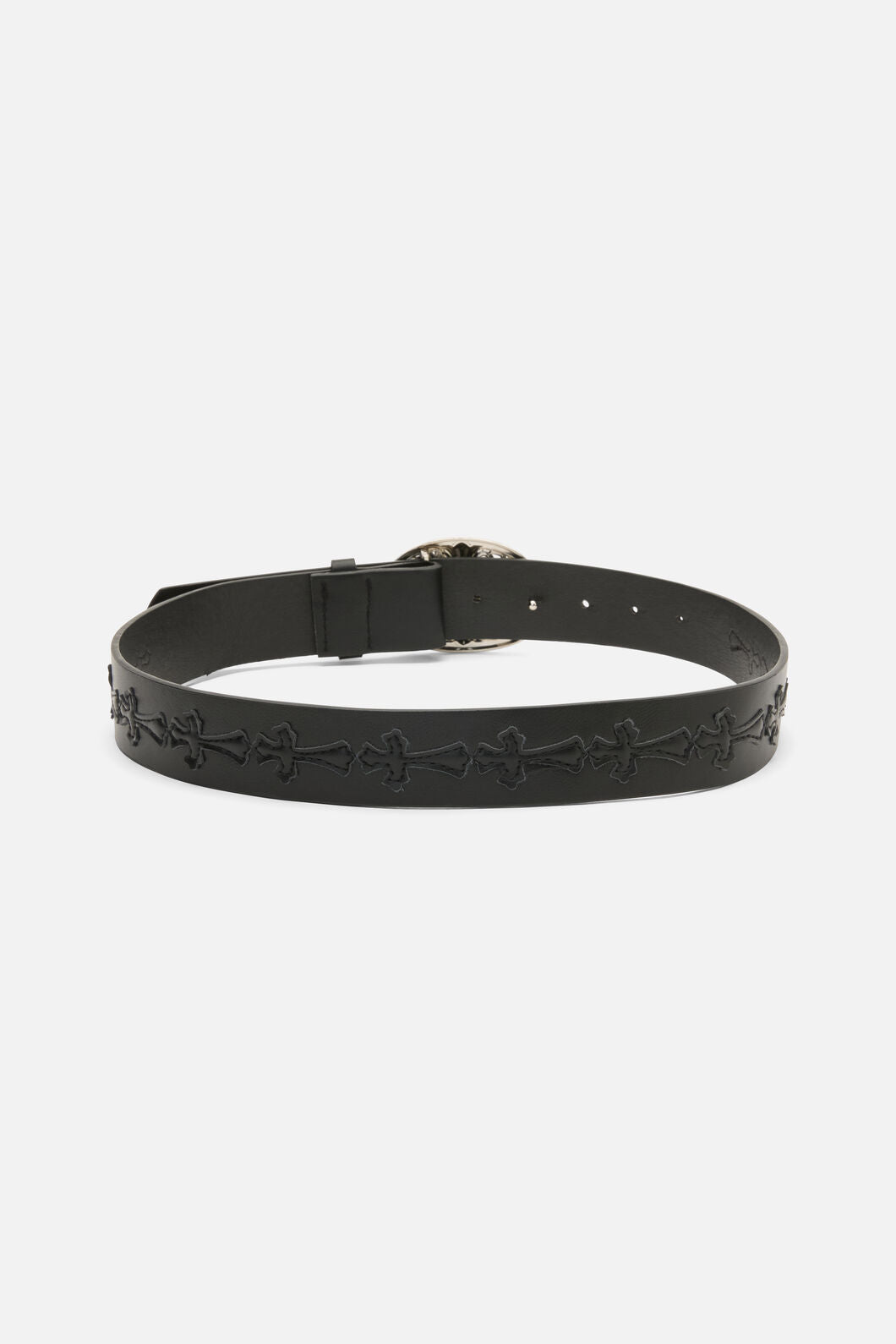 Dangerfield - Cross & Buckle Belt - black