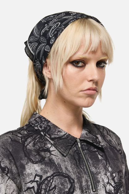 Dangerfield - Paisley Bandana - black