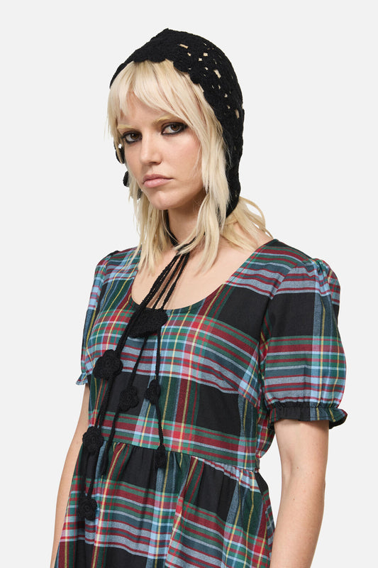 Dangerfield - Knit Summer Bonnet - black