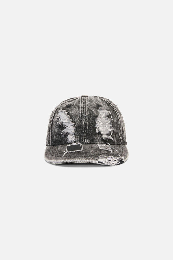 Dangerfield - Heavily Distressed Cap - black