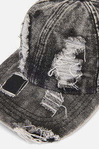 Dangerfield - Heavily Distressed Cap - black
