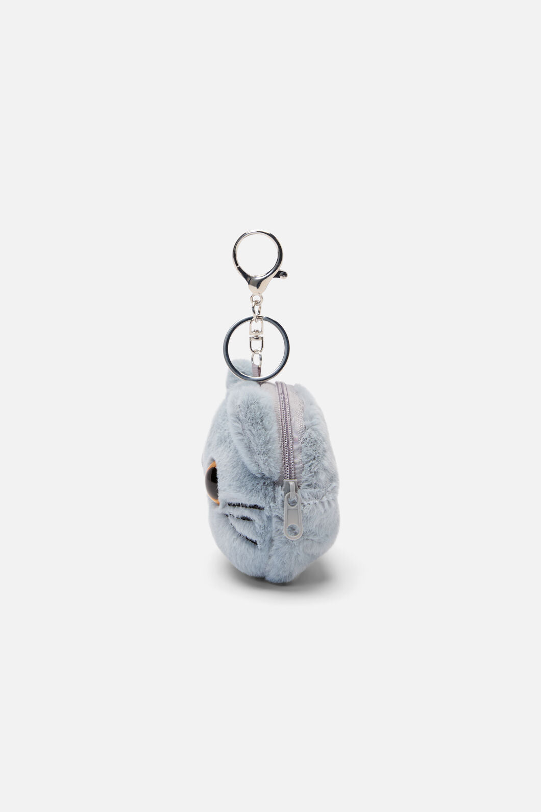 Dangerfield - Grey Cat Bag Charm Coin Purse - grey