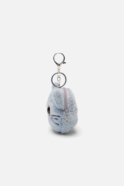 Dangerfield - Grey Cat Bag Charm Coin Purse - grey