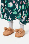 Dangerfield - Plush Puppy Slipper - tan