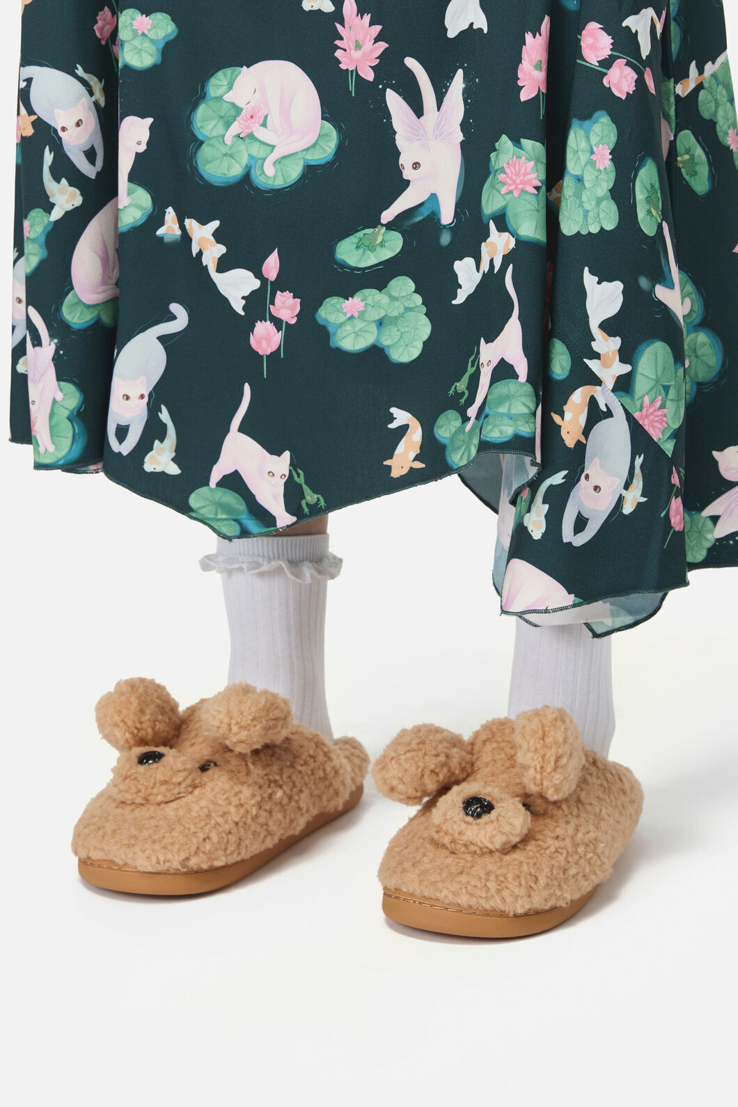 Dangerfield - Plush Puppy Slipper - tan