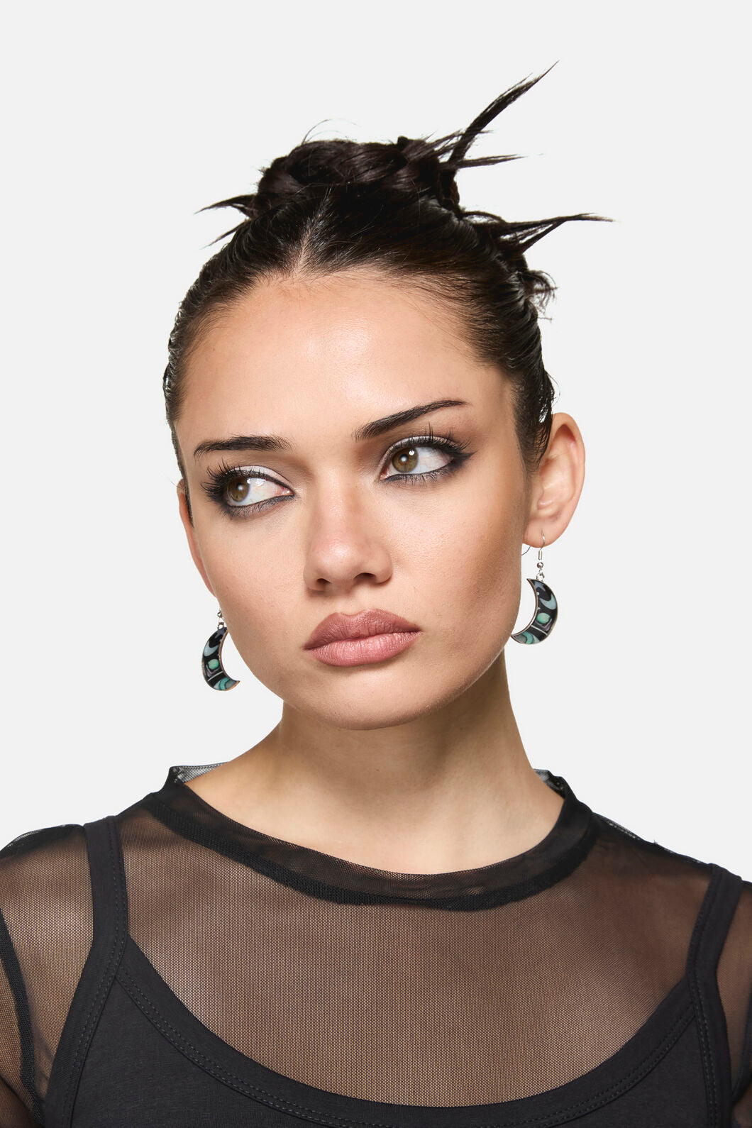 Dangerfield - Mystical Moon Earrings - midnight