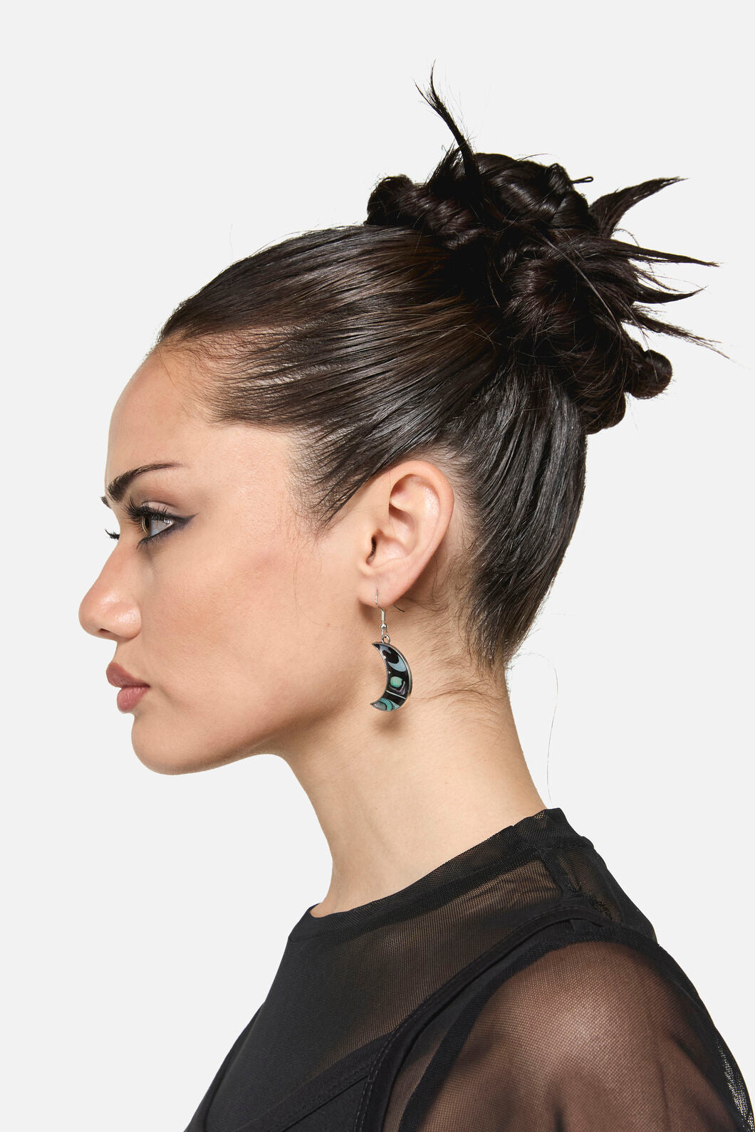 Dangerfield - Mystical Moon Earrings - midnight