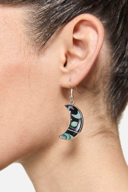 Dangerfield - Mystical Moon Earrings - midnight