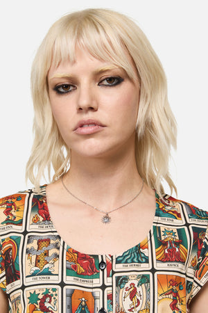 Dangerfield - Sun Necklace - silver