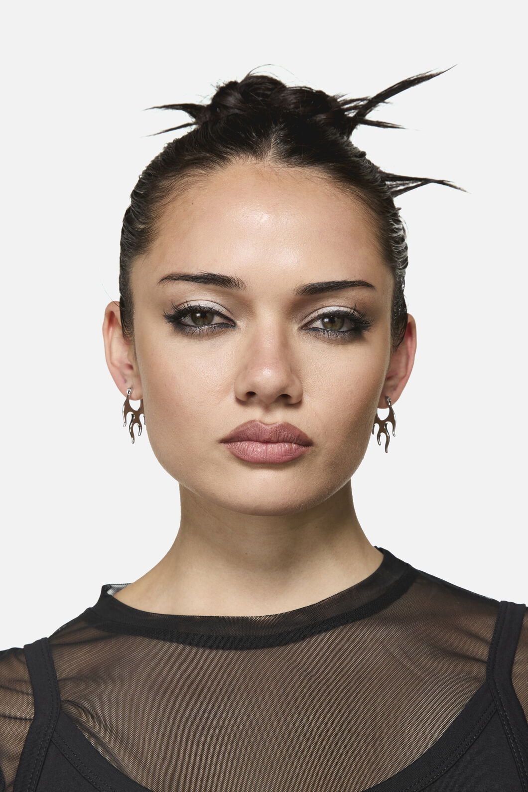 Dangerfield - Flaming Earrings - silver