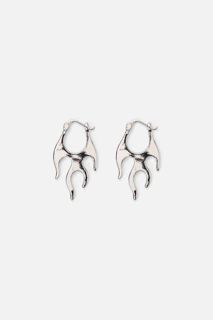 Dangerfield - Flaming Earrings - silver