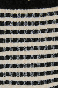Dangerfield - Gingham Check Sock - black