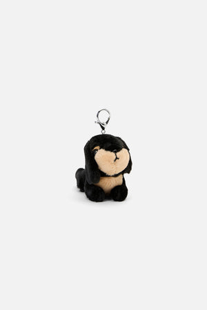 Dangerfield - Black Dog Bag Charm - black