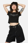 Dangerfield - Pyramid Stud Belt - black