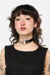 Dangerfield - Chain PU Ring Choker - black