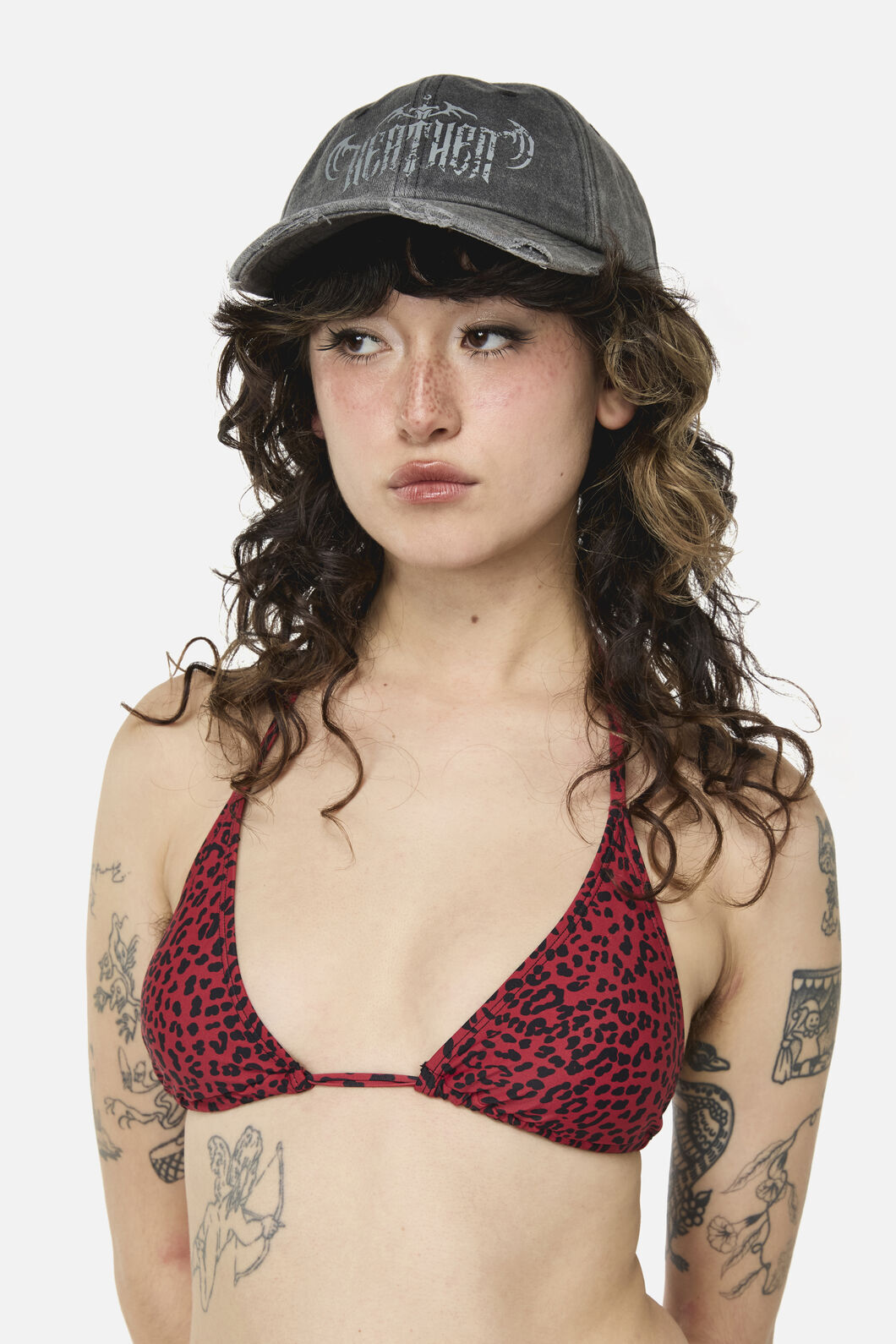 Dangerfield - Heathen Printed Cap - grey