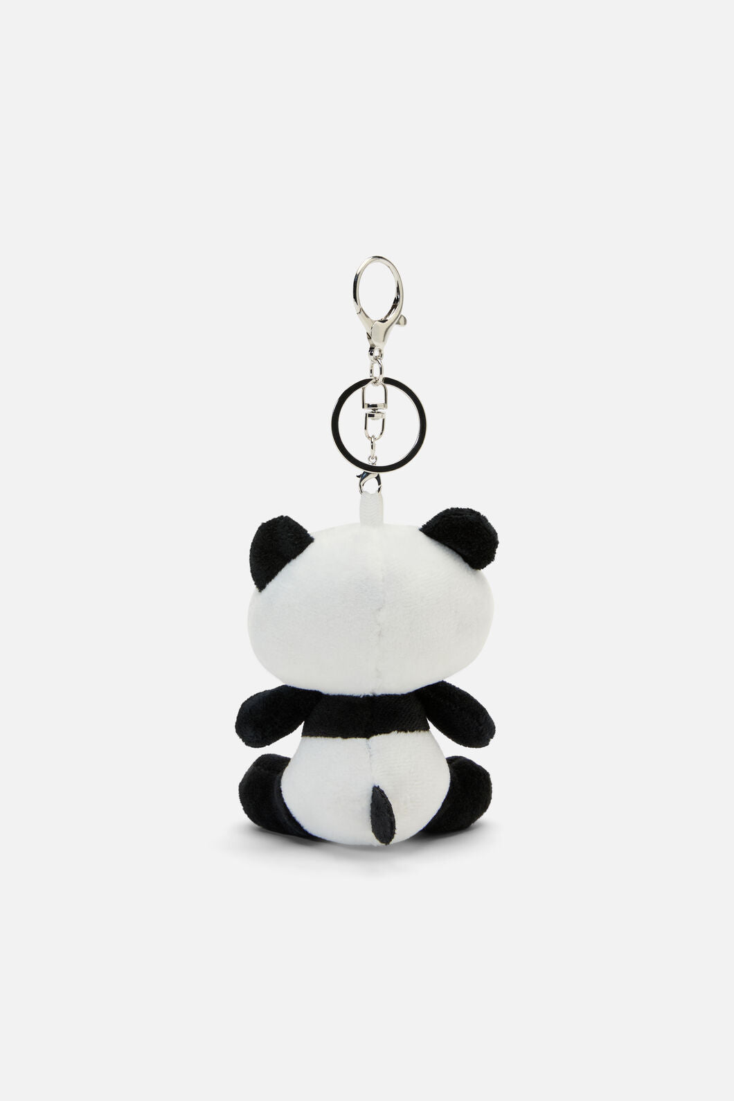Dangerfield - Panda Plush Bag Charm - black-white