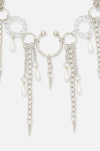 Dangerfield - Spike Chain Choker - silver