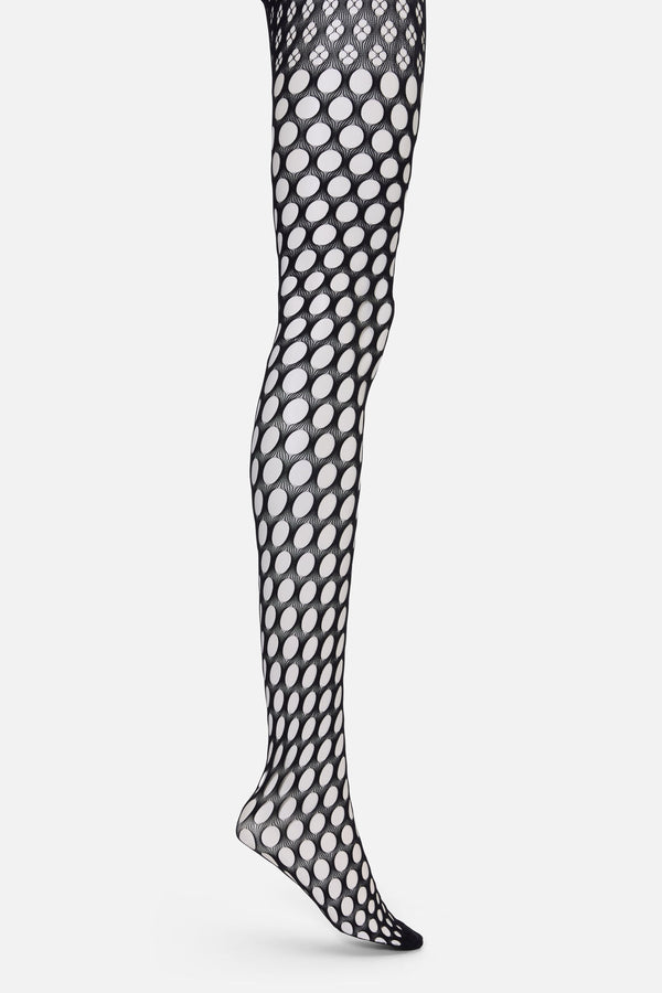Dangerfield - Holey Moley Tights - black