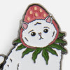 Strawberry Cat Pin